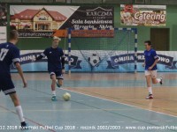02.12.2018 Pomorski Futbol Cup 2018 - rocznik 2002/2003 - zdjęcia z meczów i dekoracja